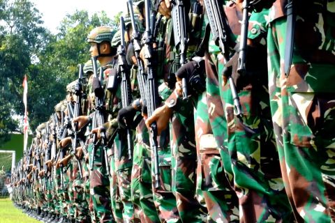 450 prajurit Raider 509 diberangkatkan ke perbatasan RI – PNG