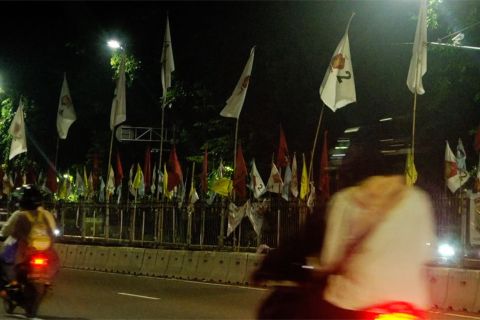 Pemprov dan Bawaslu DKI gelar apel pembersihan alat peraga kampanye