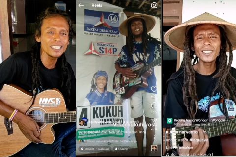 Sosok caleg pengamen peraih suara terbanyak di Wonogiri