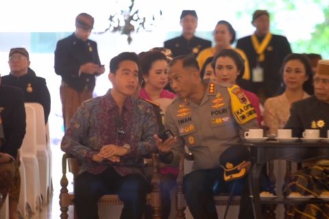 Dihadiri Gibran, Mangkunegara X gelar upacara dua tahun bertahta