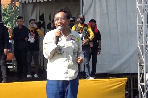 Di Pasuruan, Mahfud Md janji akan bebaskan utang petani dan nelayan