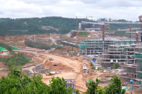 Groundbreaking kelima IKN, bangun layanan perbankan