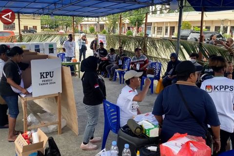 Pantau TPS, Kapolda Papua sebut pelaksanaan pemilu berjalan lancar
