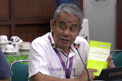 Rektor Unika Soegijapranata tolak buat video apresiasi kinerja Jokowi