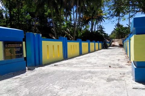 Setelah 23 tahun, warga Pulau Makian nikmati akses jembatan penghubung