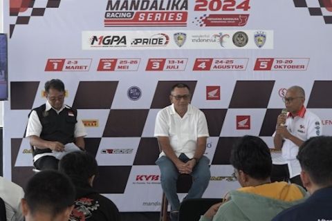 'Mandalika Racing Series 2024' digelar dalam lima putaran mulai Maret