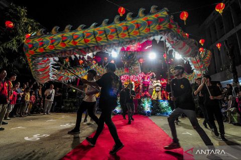Meriahnya Festival Cap Go Meh di Jambi