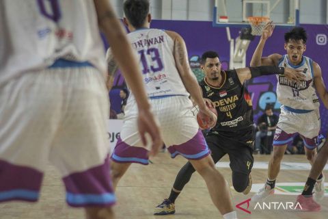 Dewa United menang atas Amartha Hangtuah dalam IBL 2024