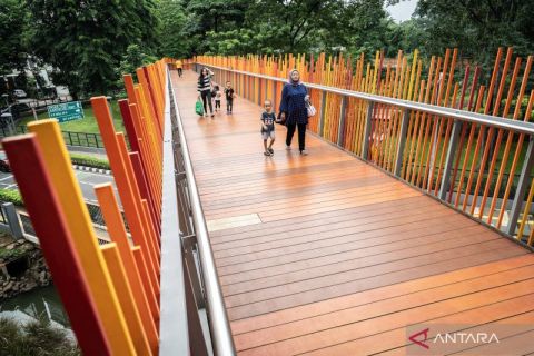 Serunya ngabuburit di Tebet Eco Park