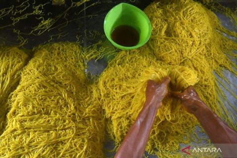 Produksi mie glosor capai 20 ton per hari di bulan Ramadhan