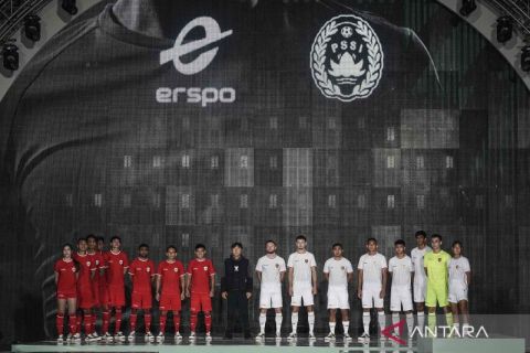Jersey baru Timnas Indonesia diluncurkan jelang hadapi sejumlah kompetisi