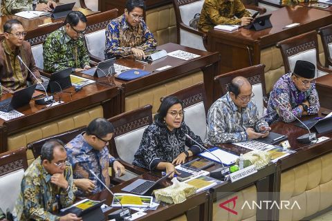 Raker Kemenkeu dengan Komisi XI DPR bahas evaluasi fisikal pada triwulan I