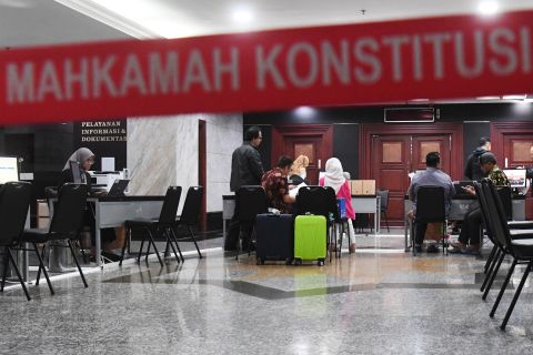 Pendaftaran perkara Perselisihan Hasil Pemilihan Umum hari kedua