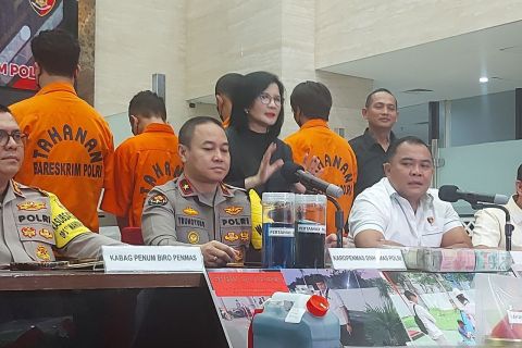 Polri ungkap SPBU jual pertalite dicampur pewarna serupa pertamax