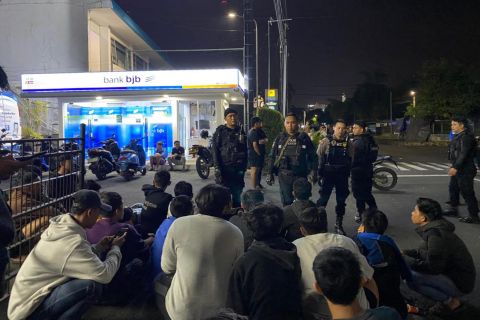 Polisi bubarkan balap lari liar yang meresahkan di Tasikmalaya