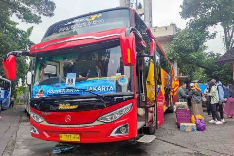 Kemenhub membuka lagi mudik gratis gunakan bus dengan kuota 10 ribu orang