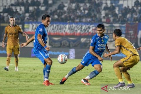 Persib Bandung bermain imbang 0-0 dengan Bhayangkara Presisi Indonesia FC