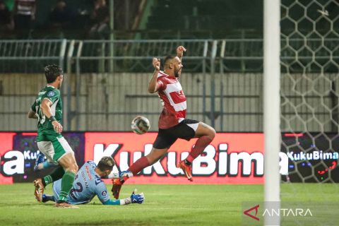 PSS Sleman tahan imbang Madura United tanpa gol