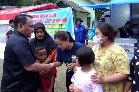 Bantuan untuk korban banjir Kota Kendari, 3.000 KK di 10 kecamatan