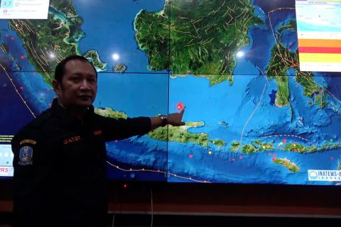 BPBD Jatim data kerusakan gempa di Pulau Bawean