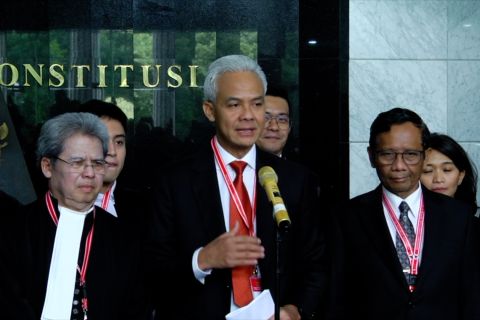 Ganjar-Mahfud berharap MK bisa selamatkan demokrasi