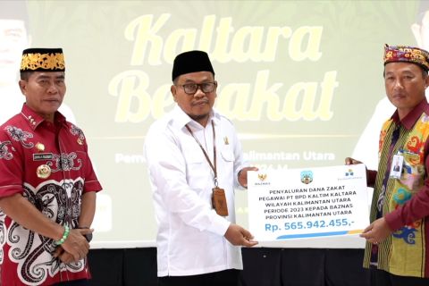 Gelar Kaltara berzakat, Gubernur ajak bayar zakat