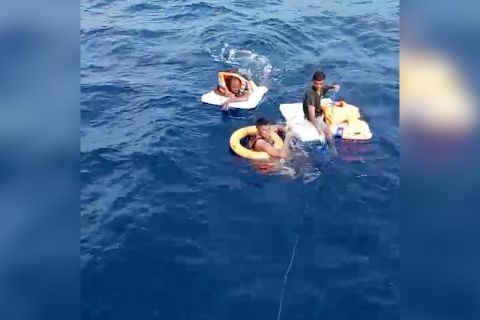 Lima ABK yang tenggelam di laut Banda berhasil dievakuasi
