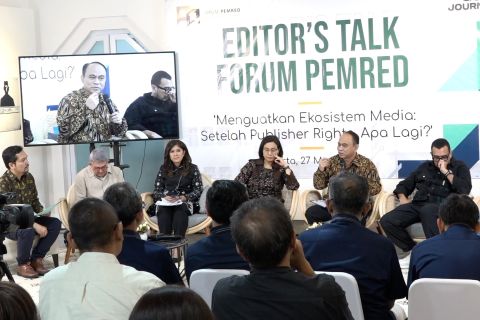 Menkominfo harap media tingkatkan kapasitas di tengah disrupsi