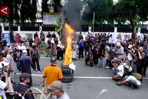 Polri imbau unjuk rasa hasil Pemilu dilakukan sesuai aturan
