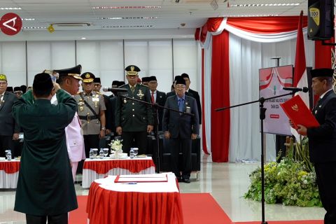 Lantik PJ Wali Kota, Gubernur Kaltara minta peningkatan kinerja