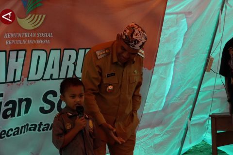Pj Bupati Bandung Barat ikut sembuhkan trauma korban longsor
