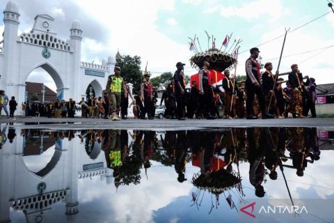 Keraton Solo rayakan Idul Fitri dengan tradisi Grebeg Syawal