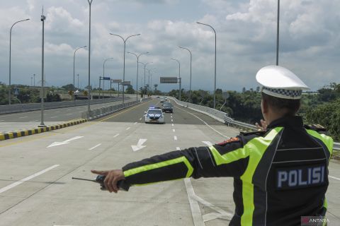 Satu lajur Tol Bocimi dibuka fungsional