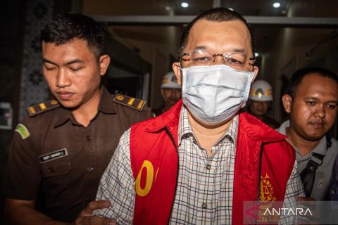 Ketum KONI Sumsel Hendri Zainudin ditahan kejaksaan