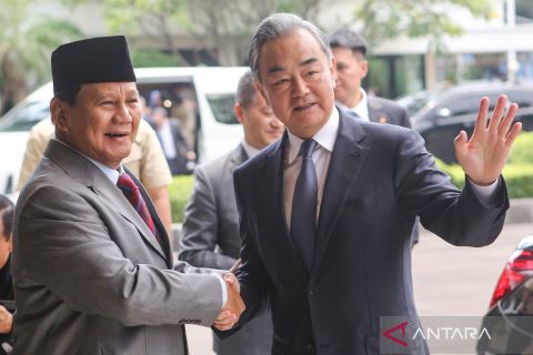 Menhan Prabowo Subianto terima kunjungan Menlu China