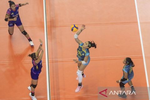 Jakarta Electric PLN bekuk Jakarta Livin Mandiri 3-0