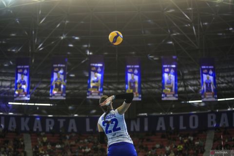 Proliga 2024 : Bandung bjb Tandamata menang atas Jakarta BIN