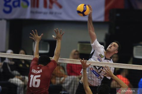 Proliga 2024 : Jakarta Pertamina Pertamax kalahkan Jakarta Garuda Jaya