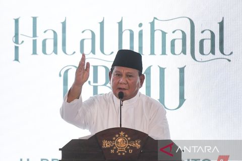 Presiden dan Wakil Presiden Terpilih hadiri halalbihalal PBNU