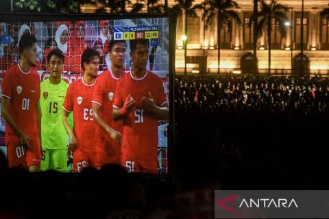 Nonton bareng semifinal Piala Asia U-23 di berbagai daerah