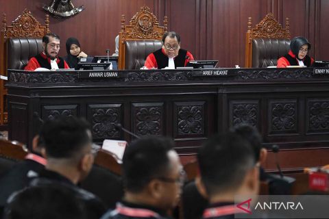 Mahkamah Konstitusi gelar sidang perdana sengketa Pileg 2024