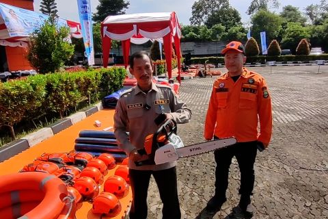 Ada 14 potensi bencana, BPBD Banten gelar apel kesiapsiagaan