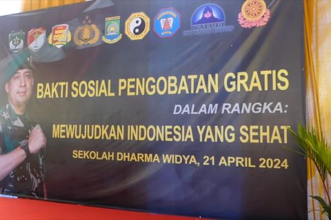 Gelar pengobatan gratis, ini harapan Komandan Kodim 0506/Tangerang