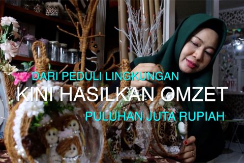 Dari peduli lingkungan, kini hasilkan omzet puluhan juta rupiah