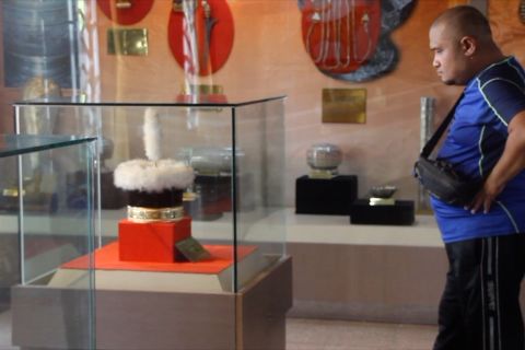 Napak tilas Kesultanan Kutai Kartanegara di Museum Mulawarman