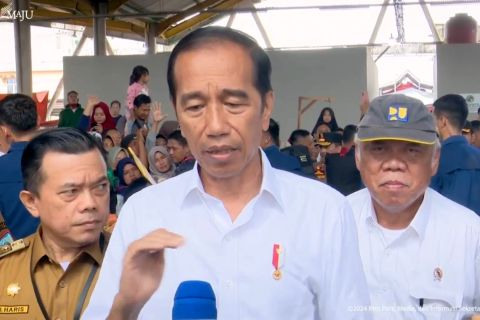 Presiden sebut harga komoditas pangan di Jambi stabil jelang lebaran