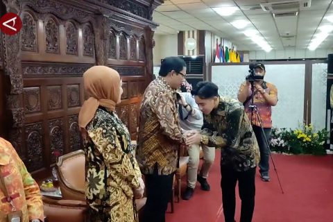 Gibran halal bihalal dengan Pemprov Jateng
