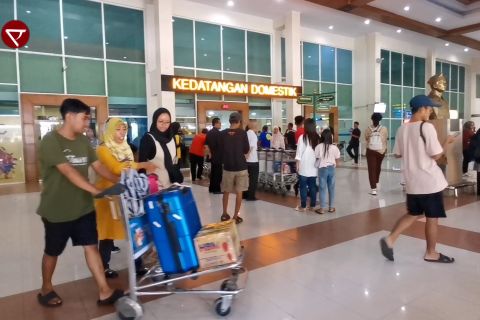 Penumpang di Bandara Adi Soemarmo naik 4 persen di masa mudik lebaran