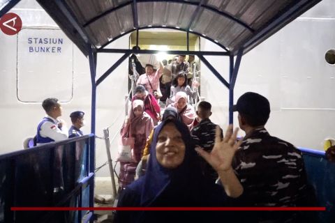 Puncak mudik, KM Kelud angkut 3.630 penumpang dari Batam ke Medan