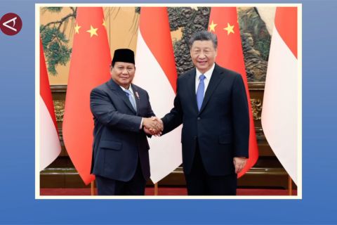 Xi Jinping gelar pembicaraan dengan Prabowo di Beijing